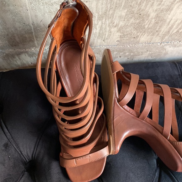 Rick Owens Cantilever Gorgeous tan sandals NWOT - Picture 6 of 6